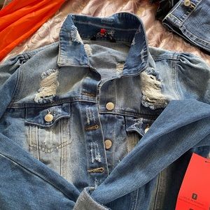 Fashion Nova Jean Jacket size medium